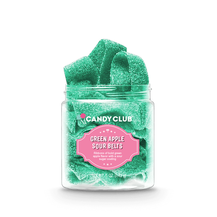 Candy Club - Green Apple Sour Belts