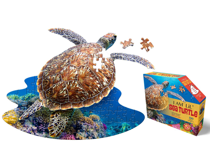 Madd Capp Games & Puzzles - Madd Capp Puzzle Jr. - I AM Lil SEA TURTLE