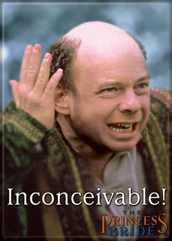 Princess Bride Magnet-Inconceivable!