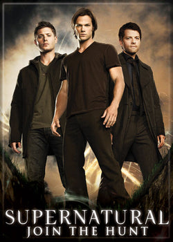 Supernatural Sam Dean and Castiel Magnet