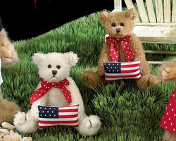 Bearington Bears The Free and the Brave Bears Set of 2