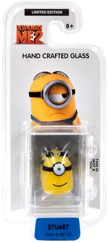 Despicable Me 2 Glassworld Minion Hand Crafted Glass - Stuart