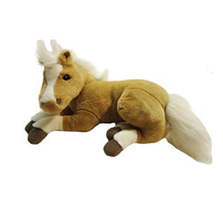 Carstens Plush Lying Horse Palomino 18