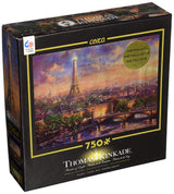 750 pc Thomas Kincade Painter of Light Metallic Special Edition-Paris City of Love