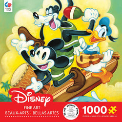 Disney Fine Art Surf Trio Puzzle - 1000 Pieces