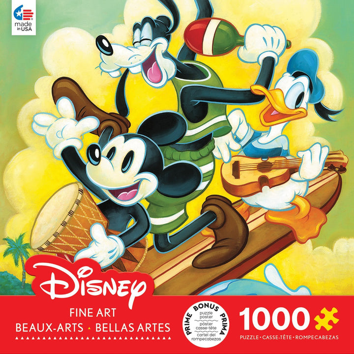 Disney Fine Art Surf Trio Puzzle - 1000 Pieces