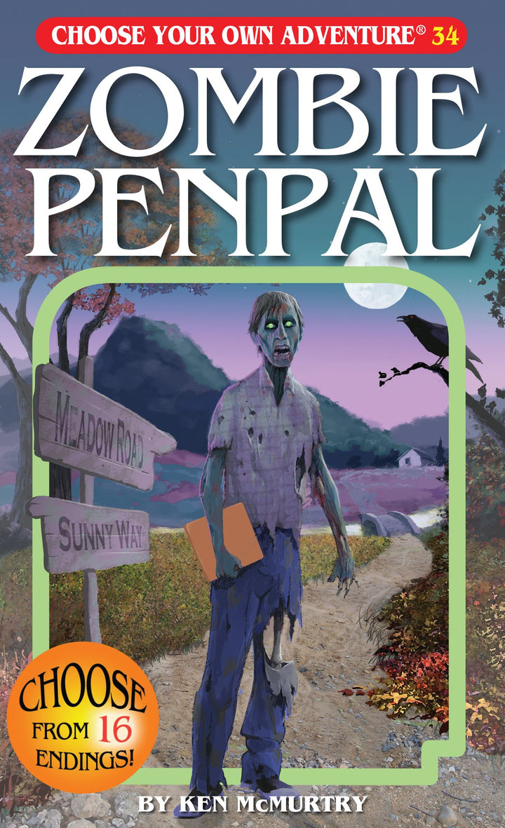 Choose Your Own Adventure Book-Zombie Penpal #34