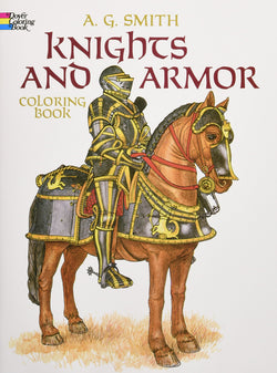 Knights and Armor Coloring Book