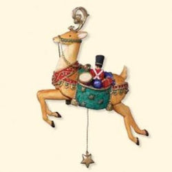 YULETIDE TREASURES #2 REINDEER 2007 HALLMARK KEEPSAKE ORNAMENT