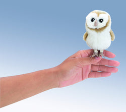 Folkmanis Mini Barn Owl Finger Puppet