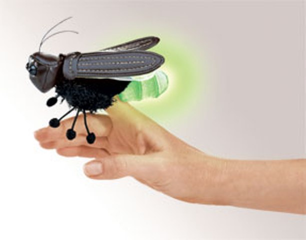 Folkmanis Mini Firefly Finger Puppet