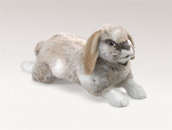 Folkmanis Holland Lop Bunny Rabbit Hand Puppet