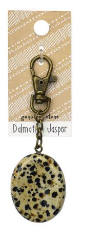 Dalmation Jasper Wish Stone