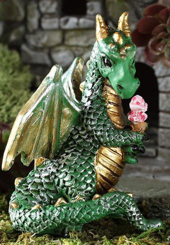 Georgetown Fiddlehead Fairy Garden Ice Cream Dragon