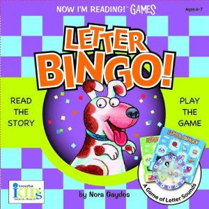 Nir! Games: Letter Bingo! (Now I'm Reading Games)