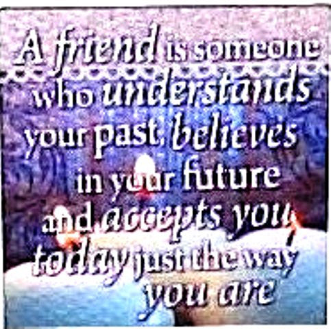 Canvas Magnets- Friends that understand