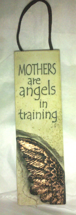 Slim Plaques with Leather Hanger- Mothers