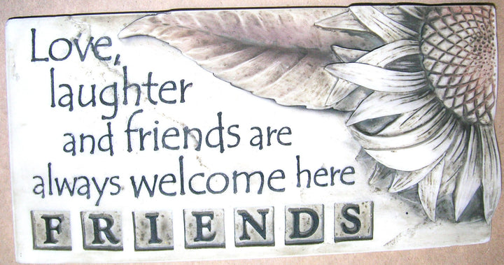 Large Oblong Plaque -Friends