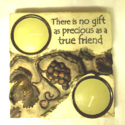 Candle Plaque-Friend