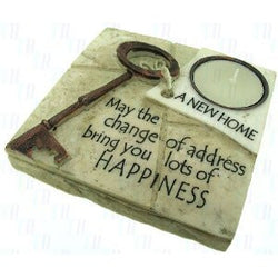 Candle Plaque-A New Home