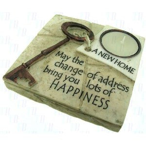 Candle Plaque-A New Home