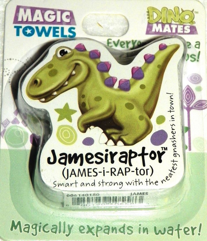 Dinomatic Magic Towel-Jamesiraptor
