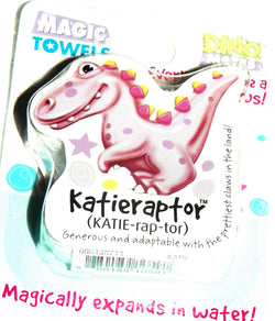 Dinomatic Magic Towel-Katieraptor