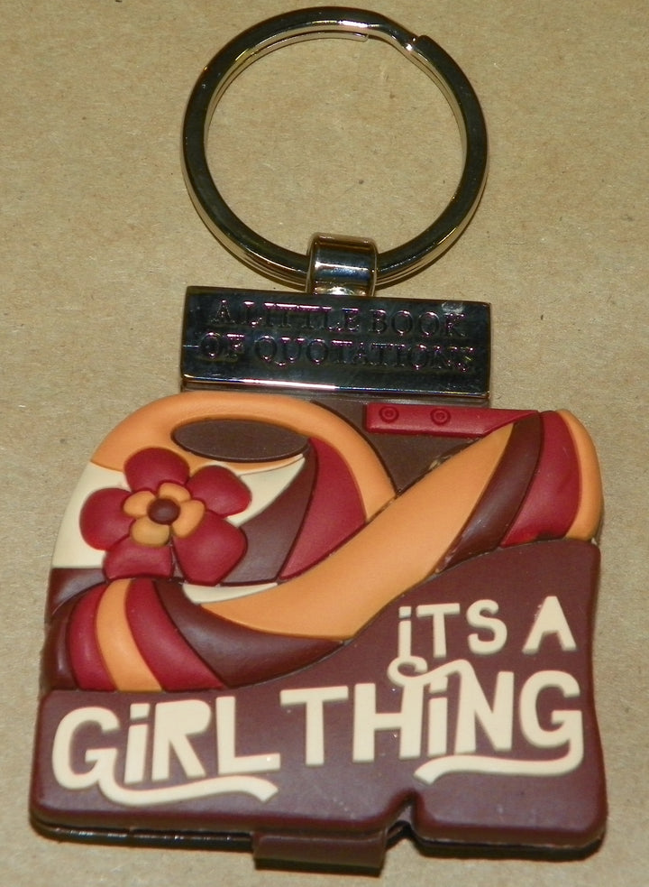 Keyring Little Book of Quotations-Girl Thing