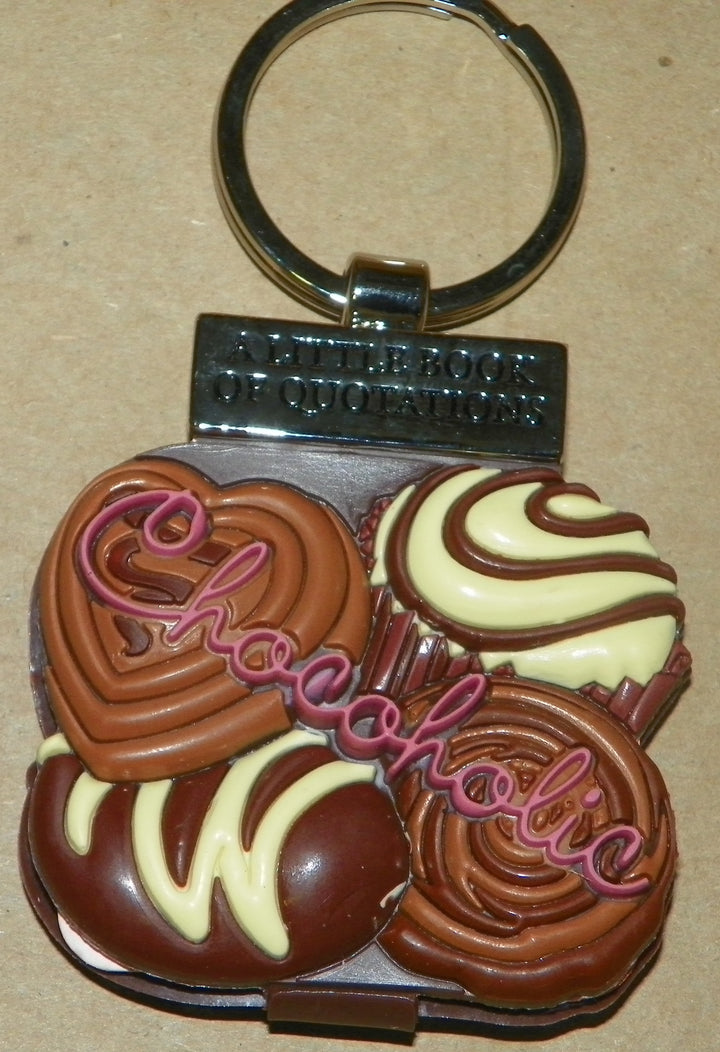 Keyring Little Book of Quotations-Chocoholic