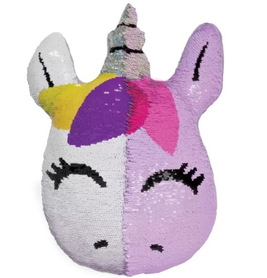 Iscream Unicorn Reversible Sequin Pillow