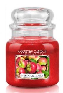 16oz Country Classics Medium Jar Kringle Candle: Macintosh Apple