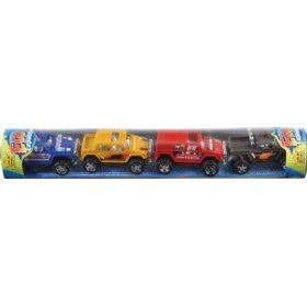 Eco Trucks Tube Medium Pull Back Zoo Trucks