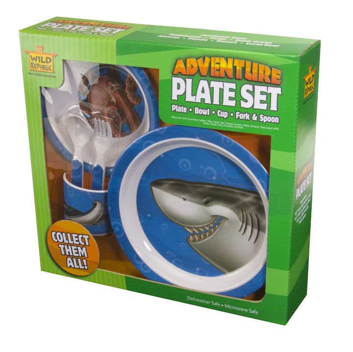 Adventure Plate Set- Deep Ocean