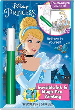 Cinderella Invisible Ink & Magic Pen Painting Book