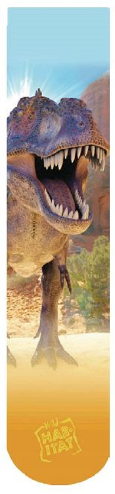 Wild Habitat Dinosaur T-Rex Sublimation Tube Socks