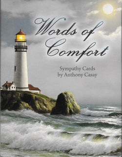 Words of Comfort Sympathy Cards by Anthony Casay