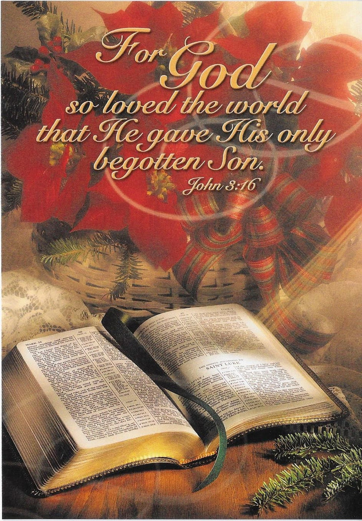For God so Loved the World Christmas Cards and envelopes