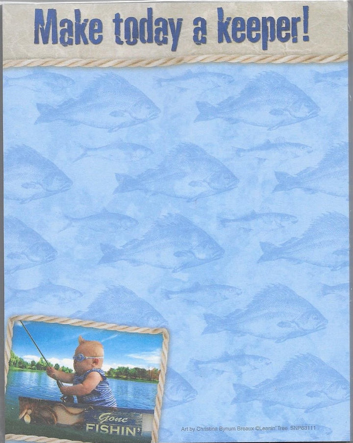 Make Today a Keeper! Notepad