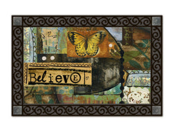 Believe Door or Kitchen Mat
