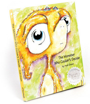 Worry Woo Monsters-The Monster Who Couldn't Decide Book Limited Edition
