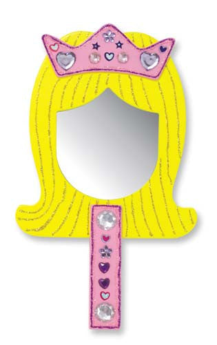 Melissa & Doug Decorate Your Own  Princess Mirror