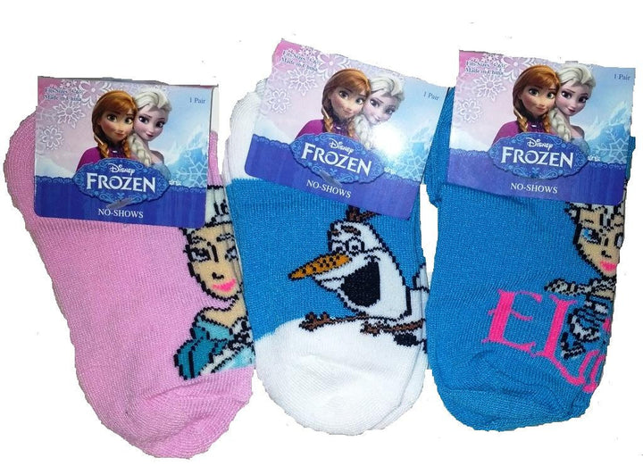 Frozen Ankle Socks Size 5-6