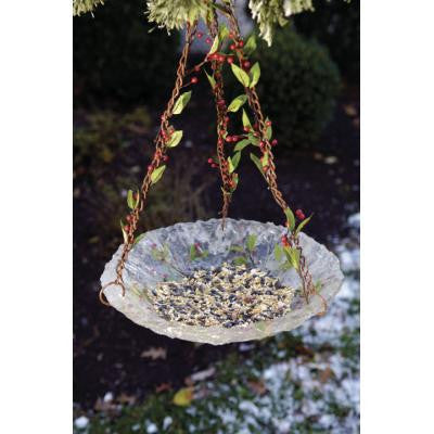 Iced Greenery / Berries Bird Feeder