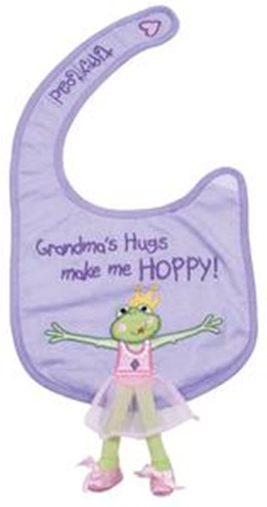 Tippy Toad Snuggle Bib