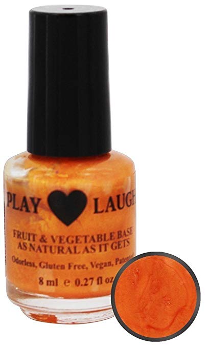 Natural Nail Polish- Orangcicle