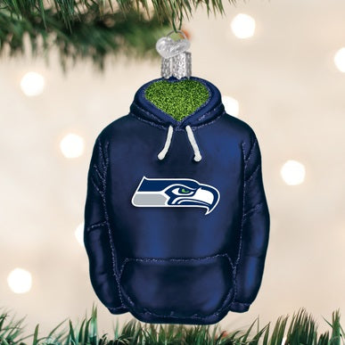 Seattle Seahawks Licensed Hoodie Ornament