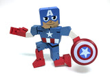 Marvel Captain America Wooden Warriors Doll 8"