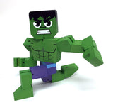 Marvel The Hulk Wooden Warriors Doll 8"