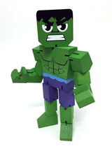 Marvel The Hulk Wooden Warriors Doll 8"