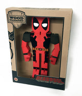 Marvel Deadpool Wooden Warriors Doll 8"